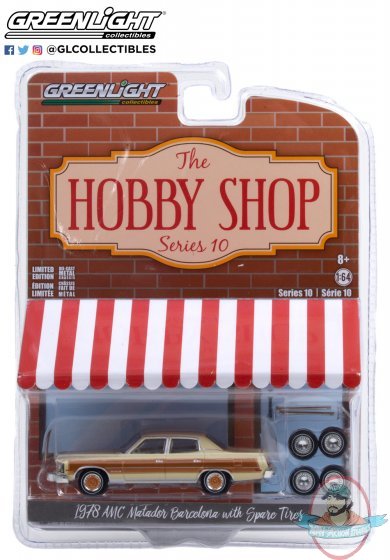 1:64 The Hobby Shop Series 10 1978 AMC Matador Barcelona Greenlight