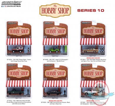 1:64 The Hobby Shop Series 10 Set of 6 Greenlight