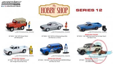 1:64 The Hobby Shop Series 12 Set of 6 Greenlight