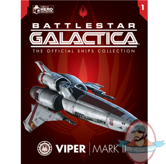Battlestar Galactica Ships Magazine #1 Viper MK II Eaglemoss