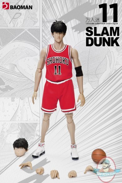 1/6 Sixth Stunner 10 Slam Dunk Action Figure BO-11 Baoman