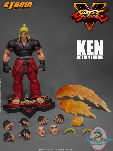 1/12 Ken "Street Fighter V" Action Figure Storm Collectibles Used JC