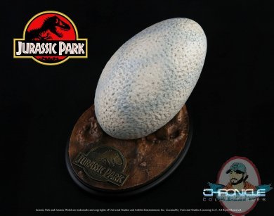 Jurassic Park 1:1 Velociraptor Egg Chronicle Collectibles 