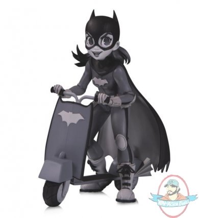 Dc Artist Alley Batgirl Black White Figure by Chrissie Zullo 