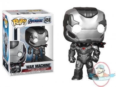 Pop! Marvel Avengers Endgame War Machine #458 Vinyl Figure Funko