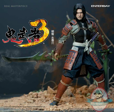 Real Masterpiece Akechi Samanosuke Hidemitsu Onimusha 3 1/6 Enterbay