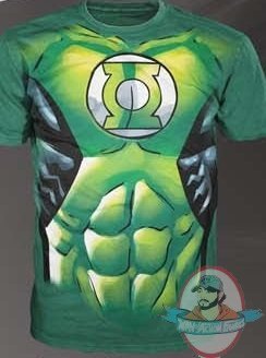 Green Lantern Abs T Shirt Adults size XX Large