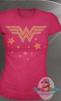 Wonder Woman short sleeve T Shirt Red Junior SMALL