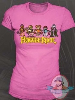 Fraggle Rock  T/Shirt Pink Junior S-XL