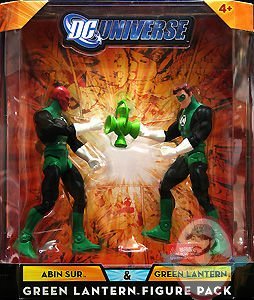 DC Universe Classics Hal Jordan Abin Sur Green Lantern 2 Pack By Mattel