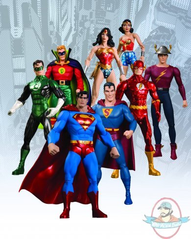 DC Universe Origins Series 2 Complete set of 8 Figures DC Comics by DC Direct