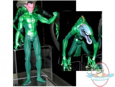 Green Lantern Movie Masters Series 2 Isamot & Sinestro Set by Mattel