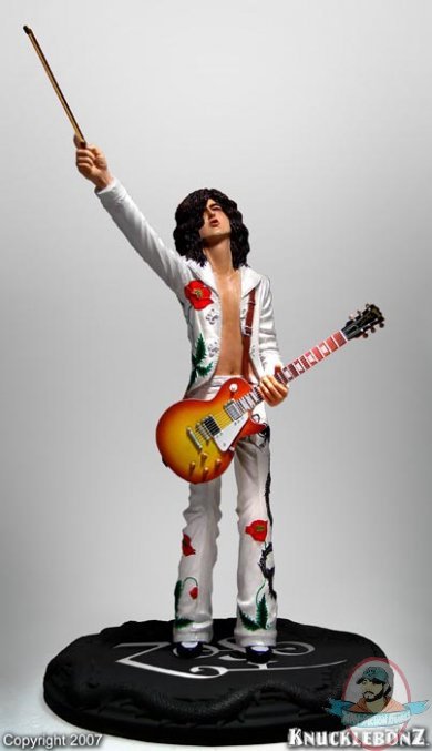 Action Figure Jimmy Page of Led Zeppelin Figurine Statuetta 