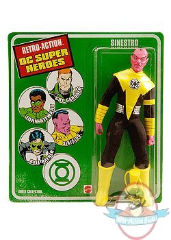 Retro Action DC Super Heroes Exclusive Sinestro corps Mego Style 8"