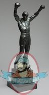 Rocky 20" Bronze Statue Sculpture Limited