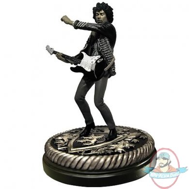 Rock Iconz Jimi Hendrix Nostalgia Figure Statue by Knucklebonz