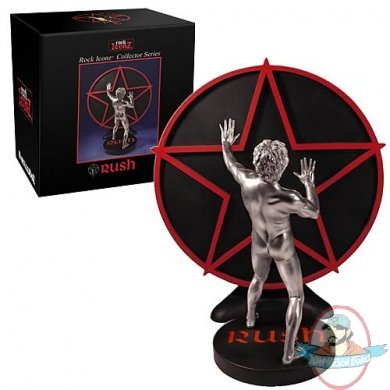 Rush Starman Logo Rock Iconz Statue by Knucklebonz