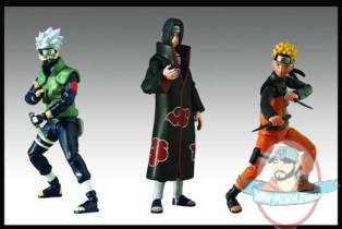 Naruto Shippuden 4 inch Series 1 Set of 3 Figures by Toynami