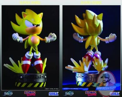 Sonic the Hedgehog Super Sonic 15" Statue by First 4 Figures