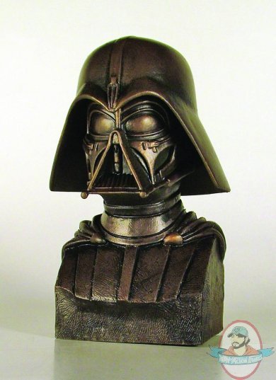  Star Wars Mcquarrie Darth Vader Helmet Bronze Bust by Gentle Giant