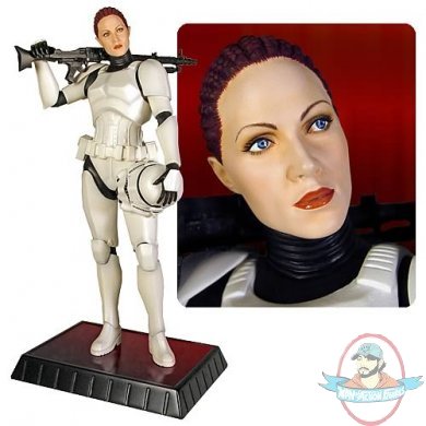 Star Wars Female Stormtrooper Jes Gistang Statue Gentle Giant USED JC