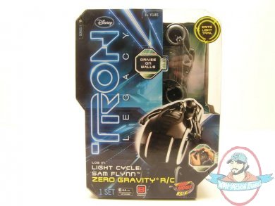 Tron Legacy Movie Sam Flyn Light Cycle Zero Gravity R/C SpinMaster