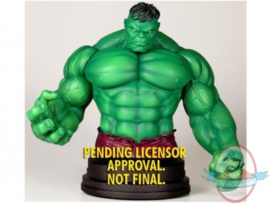 The Incredible Hulk 7.5" Mini Bust by Gentle Giant JC The Incredible Hulk 7.5" Mini Bust by Gentle Giant JC