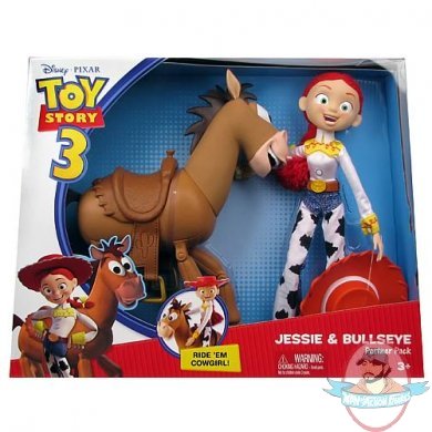 Toy Story 3 Jessie and Bullseye Partner Pack by Mattel
