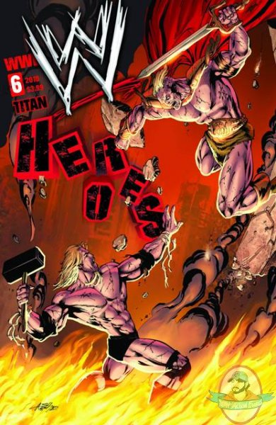 WWE Heroes #6 Comic Book