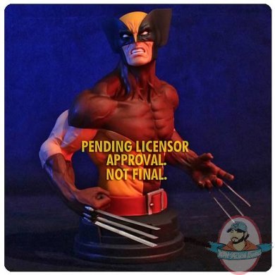 X-Men Wolverine Brown Costume Mini Bust by Gentle Giant