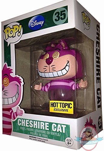 POP Disney Cheshire Hot Topic Exclusive Vinyl Figure Funko JC
