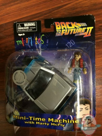 Back to the Future Minimates Vehicle TRU Exclusive DeLorean w/ Marty 