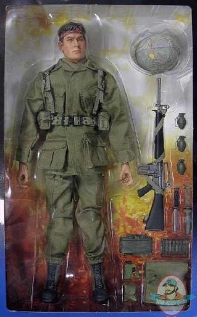 1/6 scale Chris Taylor Platoon Figure by Sideshow Collectibles JC Used