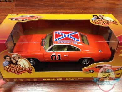 1:18 1969 Dodge Charger Confederate Flag General Lee Dukes of Hazzard