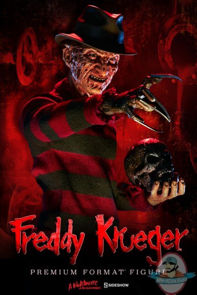 Freddy Krueger Premium Format Statue Sideshow Collectibles