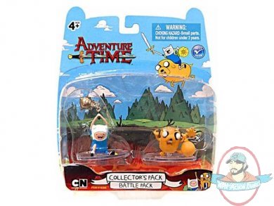 Adventure Time 2-Inch Battle Pack Finn & Jake Action Figures