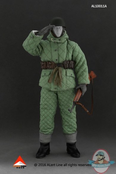 1/6 Wehrmacht Paratrooper Double-sided Cotton-padded Jacket AL-10011A