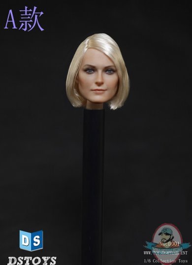 DSTOYS 1/6 Female Head with Short Straight Hairstyle DS-D001A