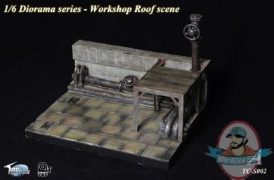 1/6 Accessories Diorama Series House Ruins Scene Toys City TC-S002A