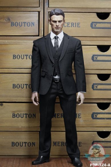 Pop Toys 1/6 Style Series Business Suit with Tie POP-X24A