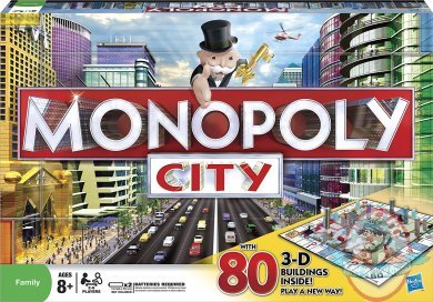Monopoly City Edition by Hasbro JC