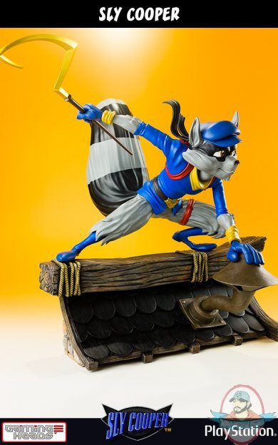 1/6 Scale Gaming Heads Sly Cooper 12 inch Statue