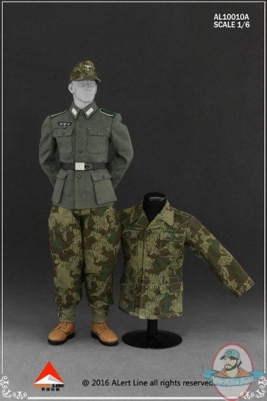 1/6 Scale Wehrmacht Camouflage Uniform Suit AL-10010A Alert Line