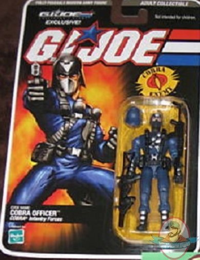 Gi Joe Cobra Officer Exclusive DTC Action Figure by Hasbro