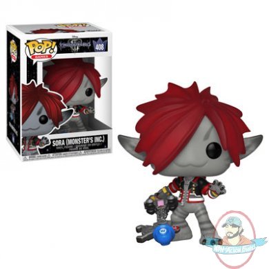 Pop! Games Kingdom Hearts III Sora Monster's Inc #408 Figure Funko