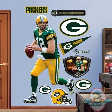 Fathead Aaron Rodgers (home) Green Bay Packers NFL
