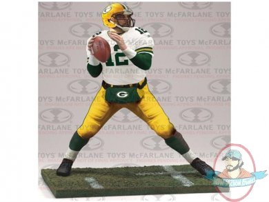 McFarlane NFL Series 30 Aaron Rodgers Green Bay Packers White Jersey