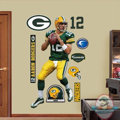 Fathead Fat Head Aaron Rodgers Packers NFL