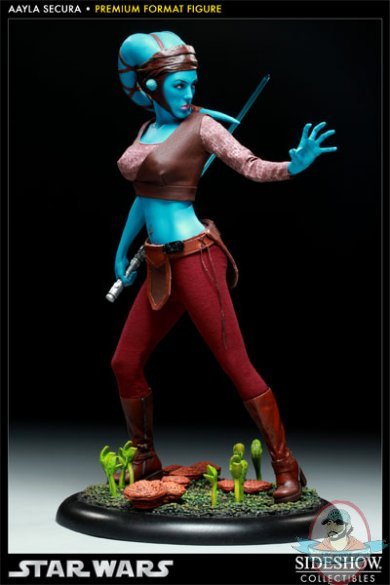 Star Wars Aayla Secura Premium Format Figure by Sideshow Collectibles