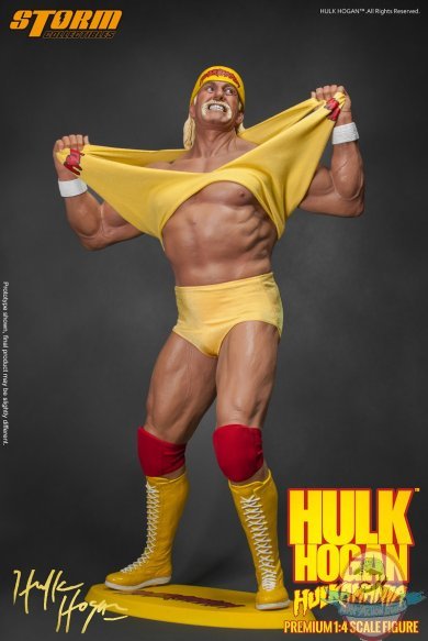 Hulk Hogan "Hulkamania" Storm Collectibles 1/4 Premium Statue STM87011